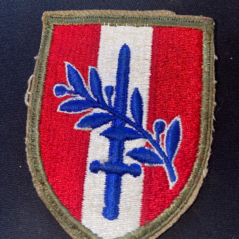 Wwii Us Army Austrian Command Original Patch Vint… - image 2